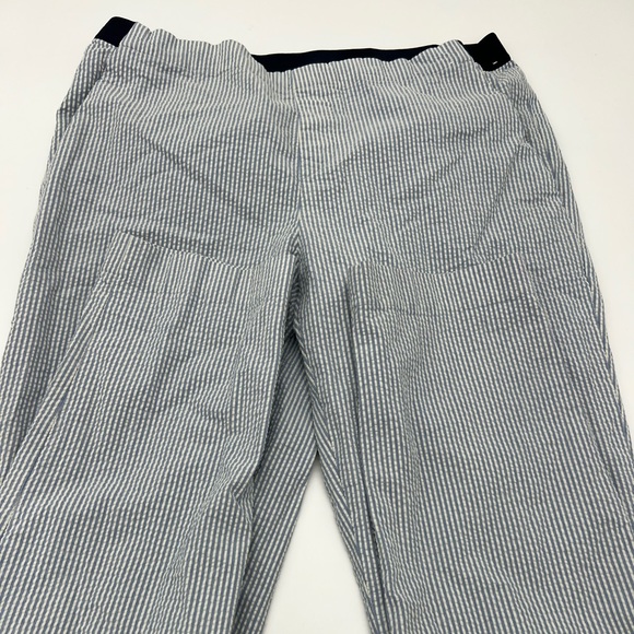 Seersucker Blue/White Pants - Picture 2 of 4